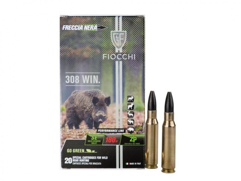 FIOCCHI munizioni cal.308 win 180 gr - FRECCIA NERA