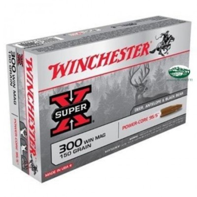 WINCHESTER munizioni cal.300 win.mag. POWER CORE 150 gr.