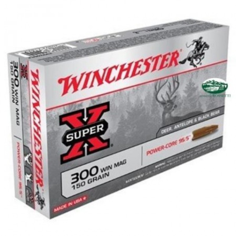 WINCHESTER munizioni cal.300 win.mag. POWER CORE 150 gr.