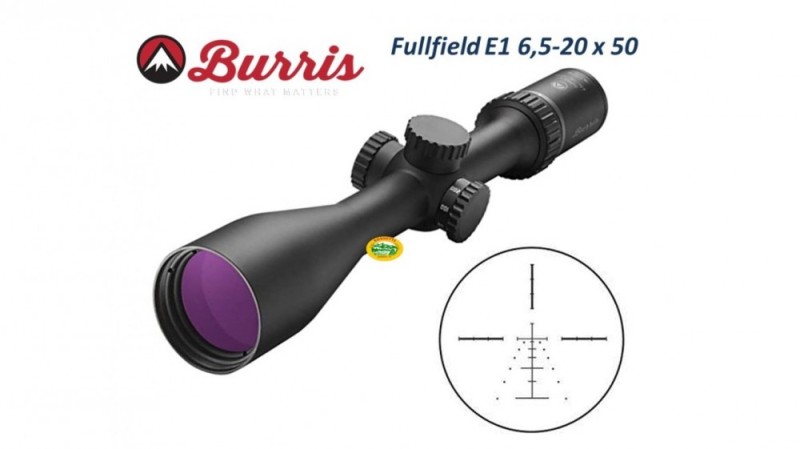 BURRIS Fullfield E1 6.5-20x50 ret. Ballistic PLEX E1 MV- 200341