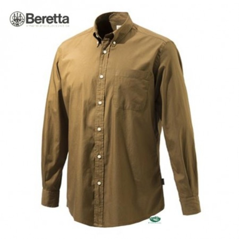 BERETTA Camicia Season Classic marrone LU641