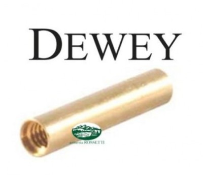 DEWEY Adattatore per bacchetta diametro 5,30 mm da passo USA 8/32 a passo M5