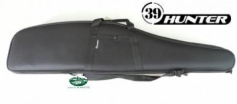39HUNTER Fodero semirigido per carabina 128 cm nero 