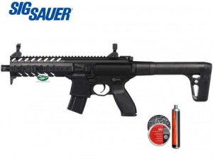 SIG SAUER MPX CO2 CAL.4.5 BLACK
