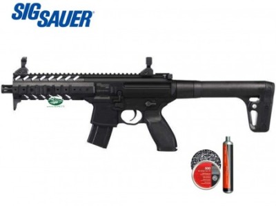 SIG SAUER MPX CO2 CAL.4.5 BLACK