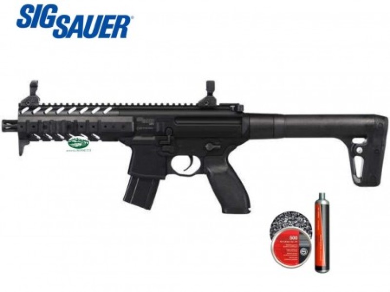 SIG SAUER MPX CO2 CAL.4.5 BLACK