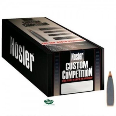 NOSLER palle CUSTOM COMPETITION CAL.22 (.224) 69GR. HPBT conf.250pz. 53065