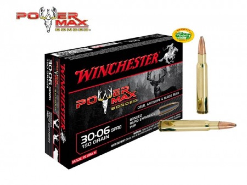 WINCHESTER munizioni cal.30-06 POWER MAX BONDED 150gr.