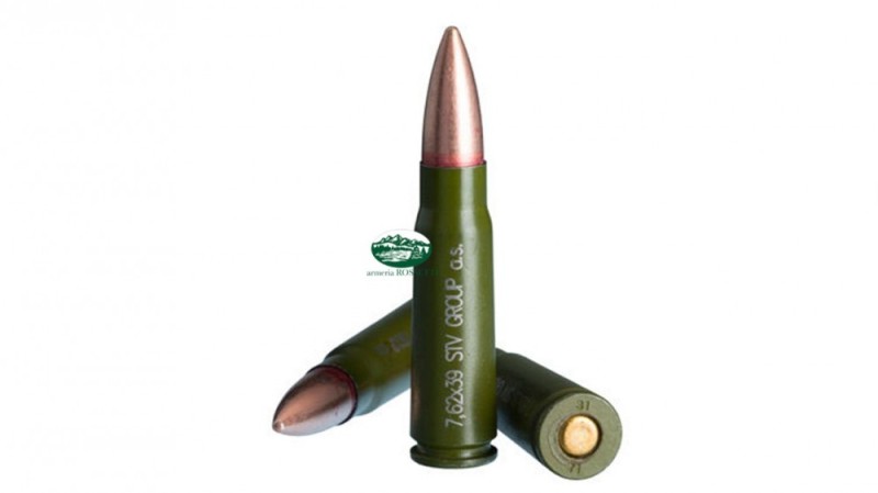 SM Munizioni SURPLUS 7,62x39 FMJ 123gr conf. 50 pezzi