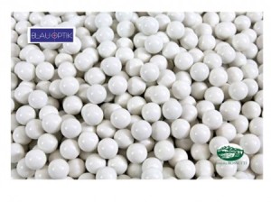 BLAUOPTIK Pallini bianchi 6mm - 0,20g - confezione da 1 kg