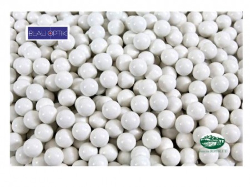 BLAUOPTIK Pallini bianchi 6mm - 0,25g - confezione da 1 kg