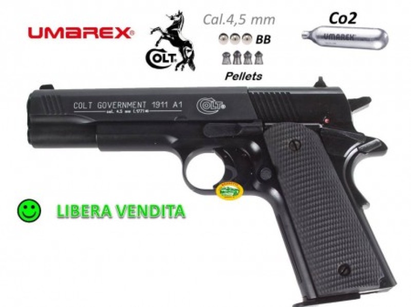 UMAREX COLT 1911 GOVT CO2 cal. 4,5 mm