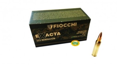 FIOCCHI munizioni cal.223 rem palla HPBT 69gr