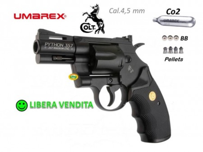 UMAREX COLT PYTHON 2.5 CO2  cal. 4,5 mm