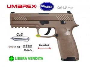 UMAREX SIG SAUER P320 AIR DESERT cal.4,5