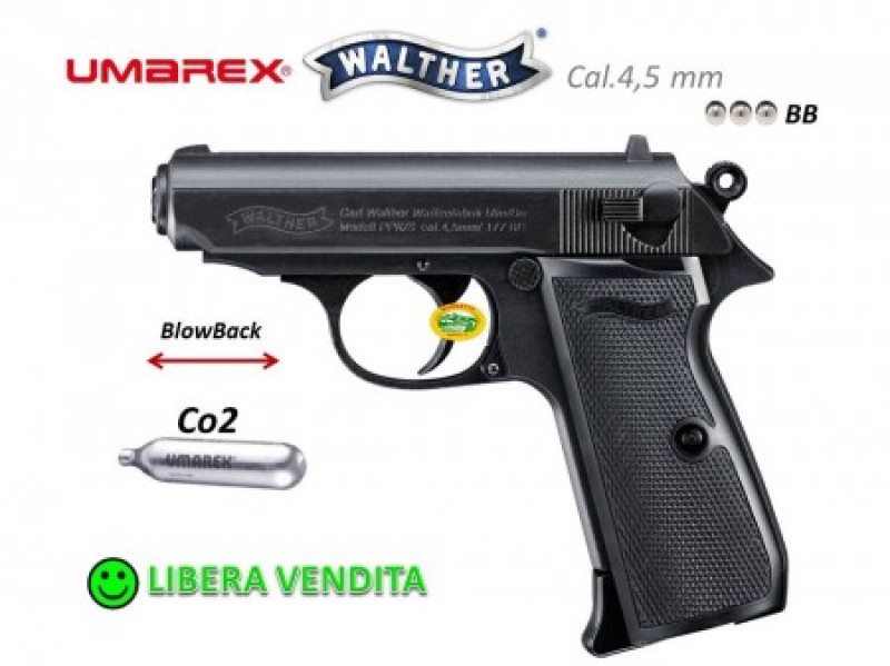 UMAREX WALTHER PPK/S CO2 cal.4,5