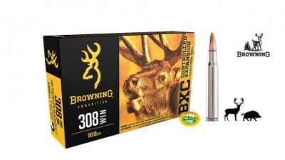BROWNING Munizioni cal.308 WIN palla BXC Gr.168