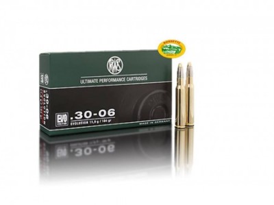 RWS munizioni cal.30-06 palla EVOLUTION 184 GR 