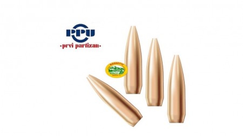 PRVI PARTIZAN Palle cal.30 (308) HPBT Match 175gr. 100pz.