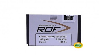 NOSLER Palle RDF cal.6,5mm (264) HPBT 140gr. 49824