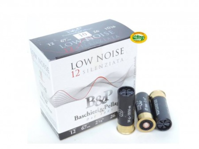 BASCHIERI & P. cartucce silenziate cal.12 pb.10
