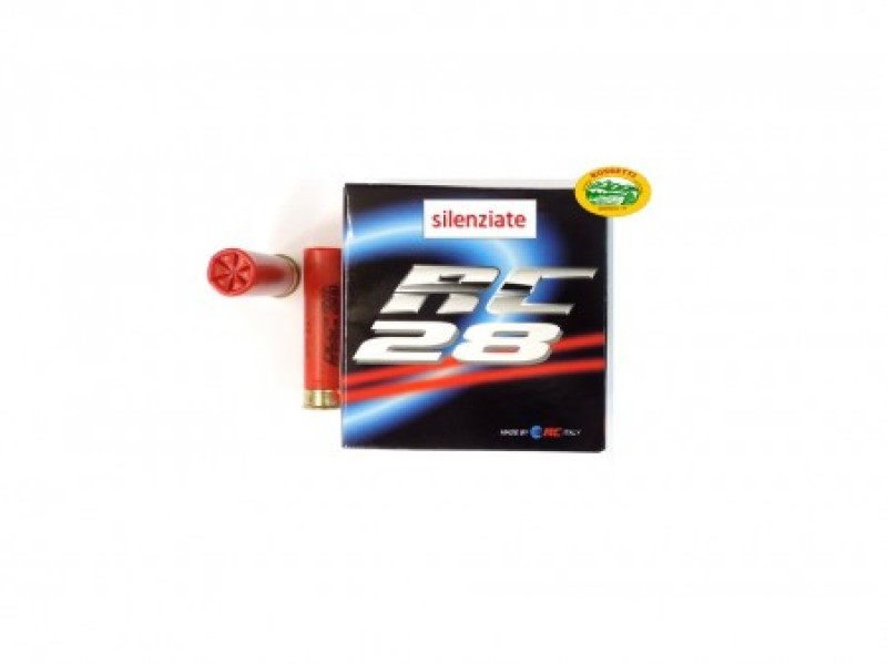 RC cartucce RC28 silenziate cal.28 gr.36 pb.10