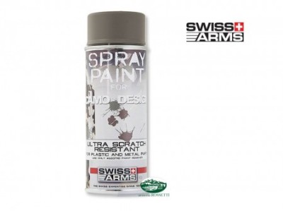 SWISS ARMS vernice spray grigia per armi 
