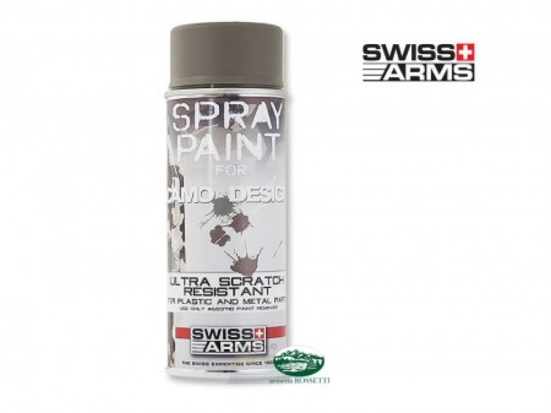SWISS ARMS vernice spray grigia per armi 