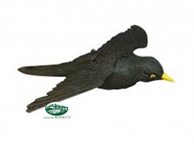 HTG Stampo merlo volo in plastica