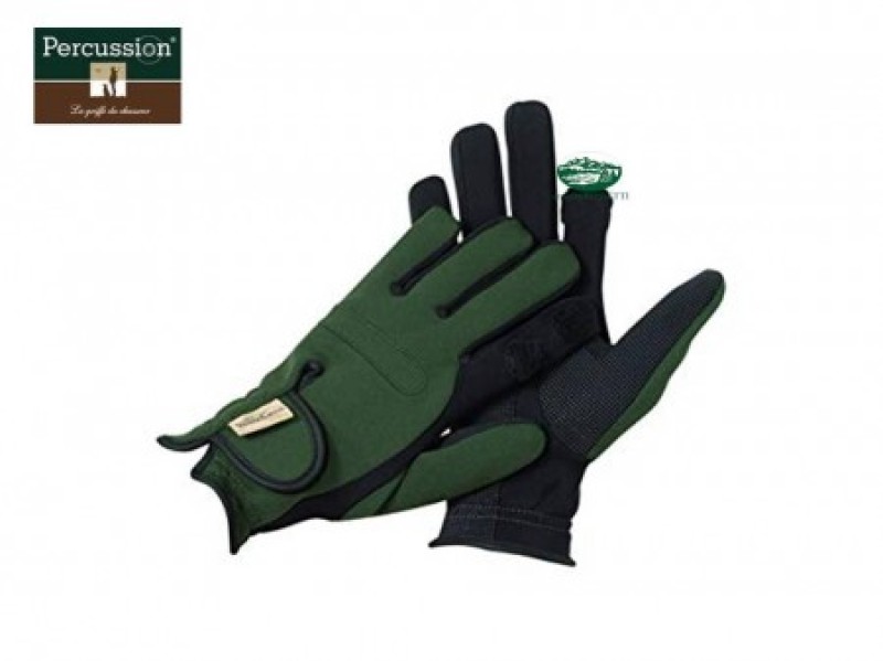 PERCUSSION VERNEY CARRON Guanti neoprene verdi LVMA006