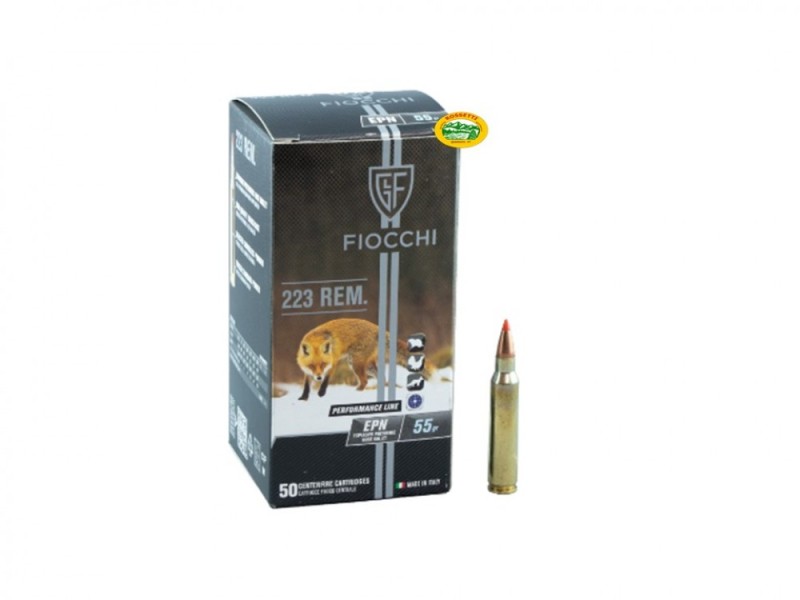FIOCCHI munizioni cal.223 rem EPN 55gr. conf.50 