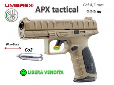 UMAREX BERETTA APX Tactical Co2 cal.4,5