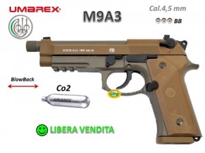 UMAREX BERETTA M9A3 C02 cal.4,5 