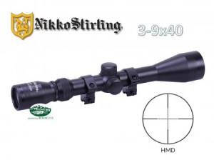 NIKKO STIRLING MOUNTMASTER 3-9X40 Ret. HMD - NK-NMC3940N