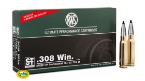 RWS munizioni cal.308 Win SPEED TIP 165gr