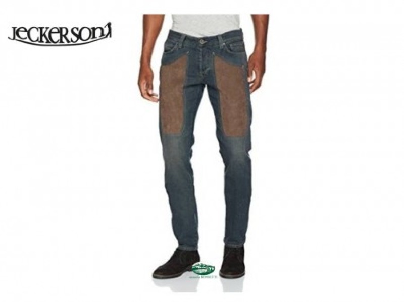 JECKERSON Jeans toppa alcantara