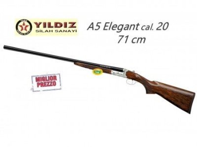 YILDIZ fucile doppietta A5 Elengant cal.20 canna 71 cm