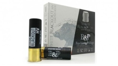 BASCHIERI & P BIG GAME Cal.12  PALLA WHITE BLACKOUT HV 28gr.
