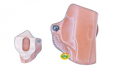 DESANTIS Fondina 019  in cuoio marrone per Ruger LC9