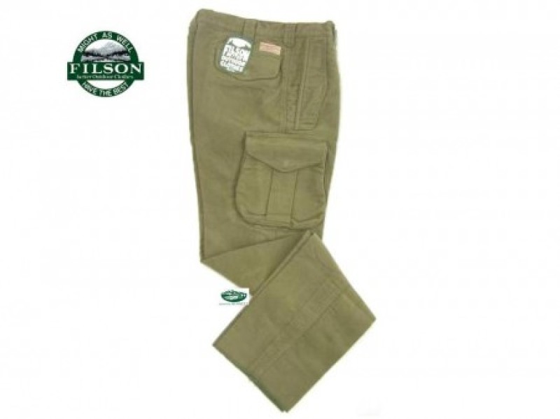 FILSON Pantaloni fustagno beige 1987