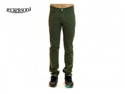 JECKERSON Jeans verde militare