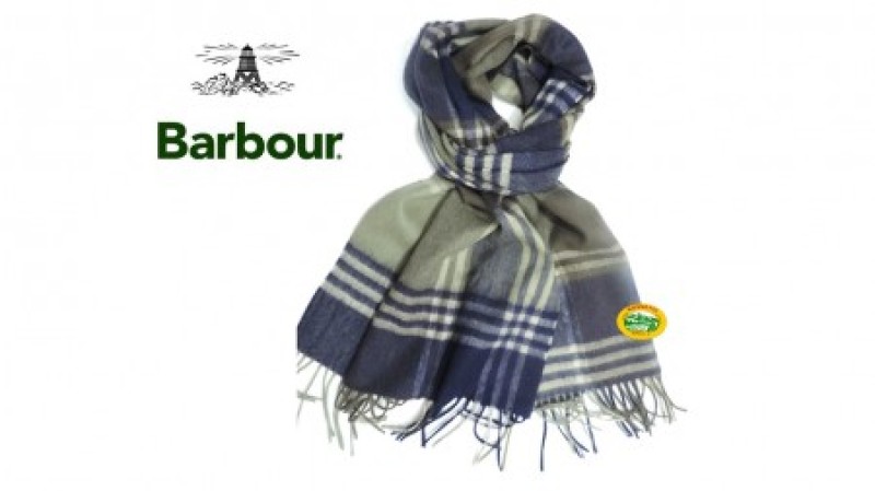 BARBOUR Sciarpa tartan OL55 