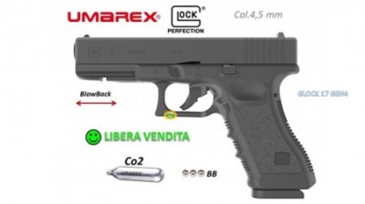 UMAREX GLOCK 17 gen 4 CO2 cal.4,5