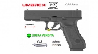 UMAREX GLOCK 17 gen 3 CO2 cal.4,5mm blowback