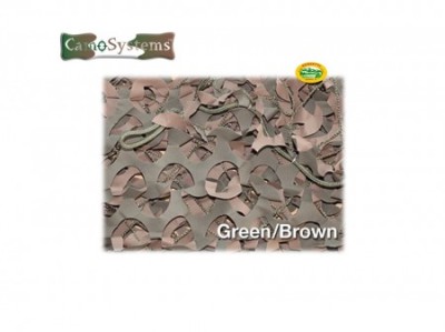 CAMOSYSTEMS telo mimetico 6 x 2,4 Verde/Marrone SP06GB