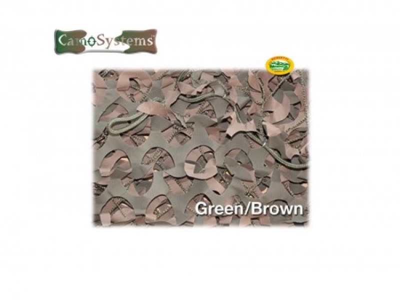 CAMOSYSTEMS telo mimetico 6 x 2,4 Verde/Marrone SP06GB