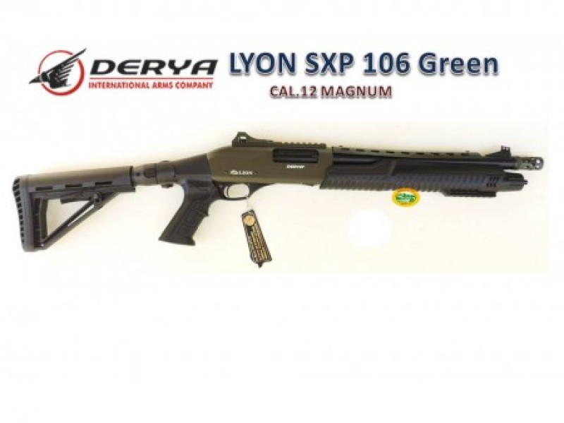 DERYA LION SPX 103 GREEN  cal.12