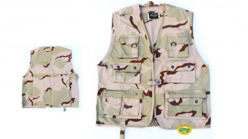 MILSPEC Gilet multitasche mimetismo desert