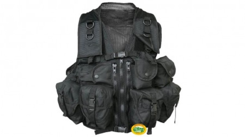 MILSPEC Gilet Tattico nero 
