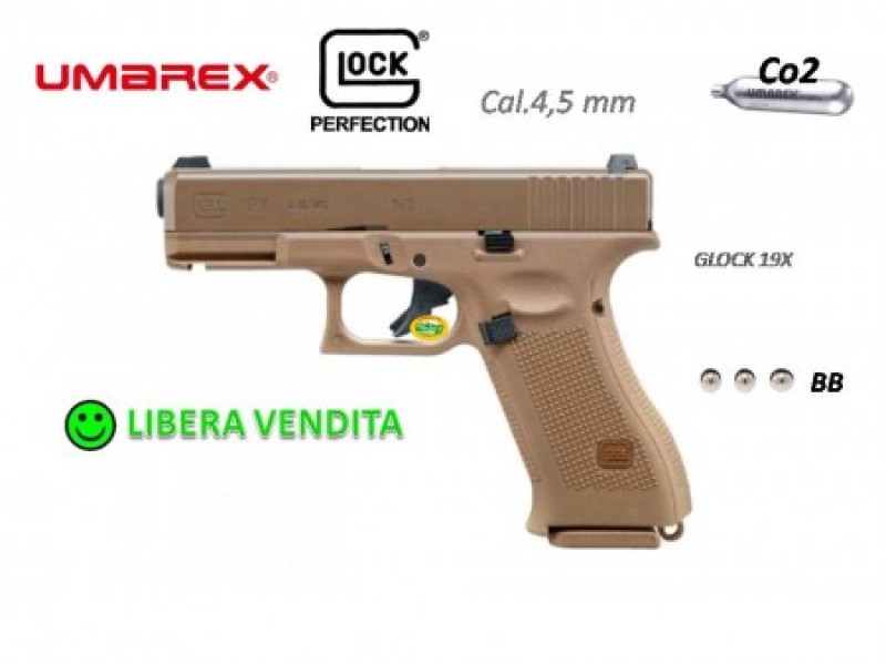 UMAREX GLOCK 19X CO2 cal.4,5